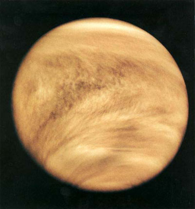 La planète Vénus vue par la sonde Pioneer Venus Orbiter